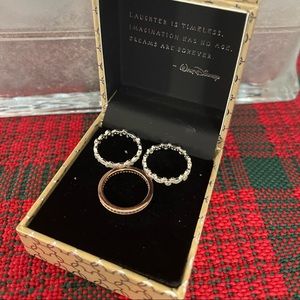 Mickey Mouse Eternity rings